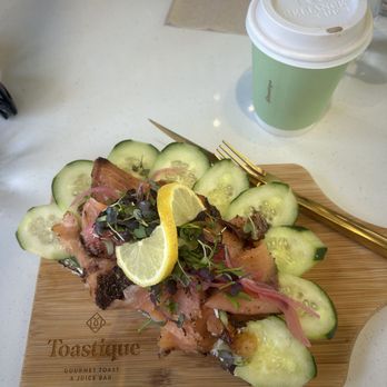 Toastique - Salmon toast - Coffee & Tea Near Me - Los Angeles, California Toastique - Salmon toast - Coffee & Tea Near Me - Los Angeles, California