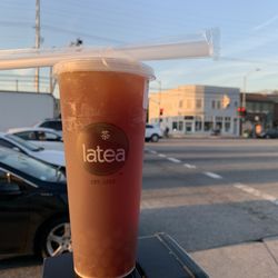 Latea Bubble Tea - Assam Black Tea with Roasted Brown Sugar Boba