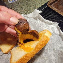 Where's the cheese? Absolutely ridiculous.
