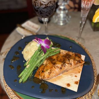 La Grande Martier - Cedar Plank Salmon - New American Near Me - Stuart, Florida La Grande Martier - Cedar Plank Salmon - New American Near Me - Stuart, Florida