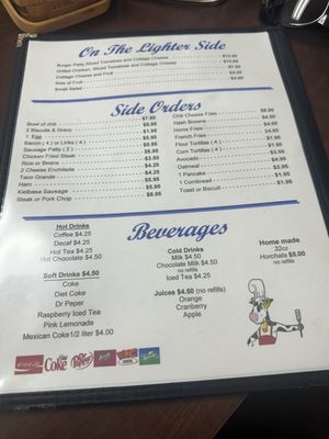 Menu photo 1 The Morning Griddle Cafe Lancaster, CA