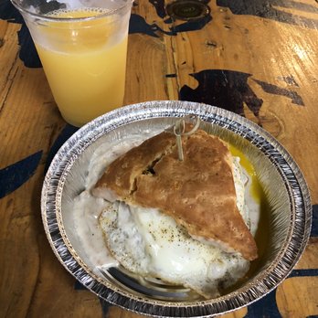 903 Brewers - Jalapeño biscuit with egg, sausage, bacon and gravy. - Breweries Near Me - Sherman, Texas