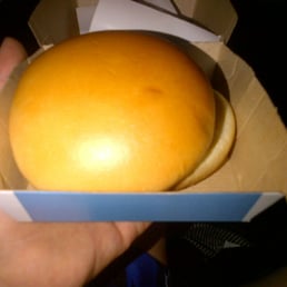 Bun (Pillow from heaven) on my fish fillet Bun (Pillow from heaven) on my fish fillet