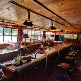 the bar