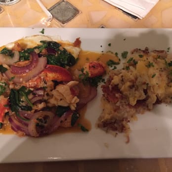 Batter & Berries - Lobster omelette and cheesy potatoes! Yum! - Breakfast & Brunch Near Me - Chicago, Illinois