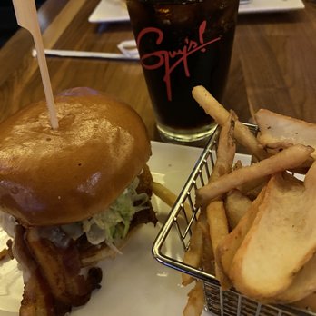 Guy Fieri's Foxwoods Kitchen & Bar - Buffalo Chicken special sandwich! - American Near Me - Mashantucket, Connecticut Guy Fieri's Foxwoods Kitchen & Bar - Buffalo Chicken special sandwich! - American Near Me - Mashantucket, Connecticut