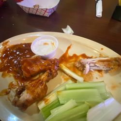 Mexi Wing IV - One of 2 of the hottest wings here... fire after 3!