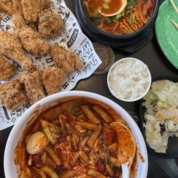 Luv Dduk - Combo (except the lunch special army soup) - Korean Near Me - Cerritos, California