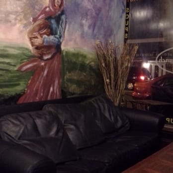 Brewed Awakening - Mural and seating - Coffee & Tea Near Me - Metuchen, New Jersey