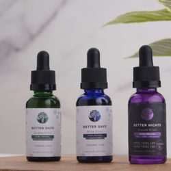 We offer both full spectrum and isolate tinctures, as well as topicals.
