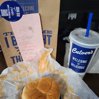 Culver's - My order - Burgers Near Me - Jacksonville, Florida