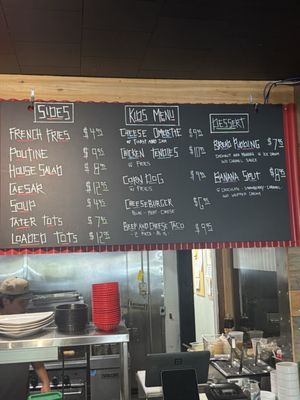 Menu photo 1 B&T’s Hard Knock Cafe Rossland, BC