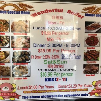 Wonderful Buffet - Price menu - Buffets Near Me - Bellingham, Washington Wonderful Buffet - Price menu - Buffets Near Me - Bellingham, Washington