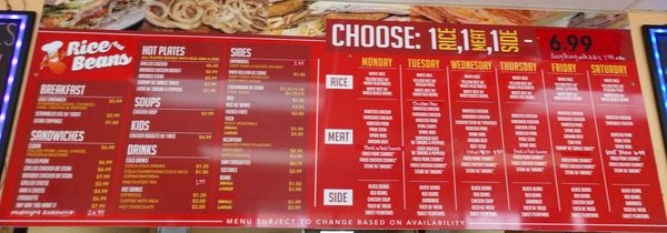 Menu photo 4 Rice And Beans Spring Hill, FL