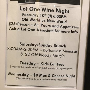 Lot One - Special events - Cocktail Bars Near Me - Arvada, Colorado