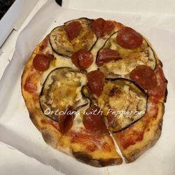 Altamura Pizza - Individual size Ortolana Pizza with added pepperoni