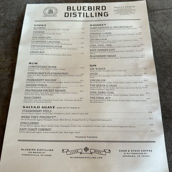 Bluebird Distilling - Distilleries Near Me - Phoenixville, Pennsylvania Bluebird Distilling - Distilleries Near Me - Phoenixville, Pennsylvania