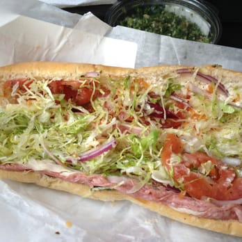 Angelo'z - Super poboy with veggies added - Delis Near Me - Houston, Texas