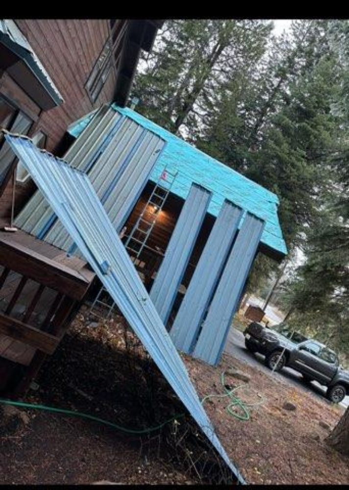 Slide of Sendit Roof Repair