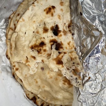 Spice Rack / Biryani Pot / Bombay Chopstix - Plain Naan - Indian Near Me - Plano, Texas