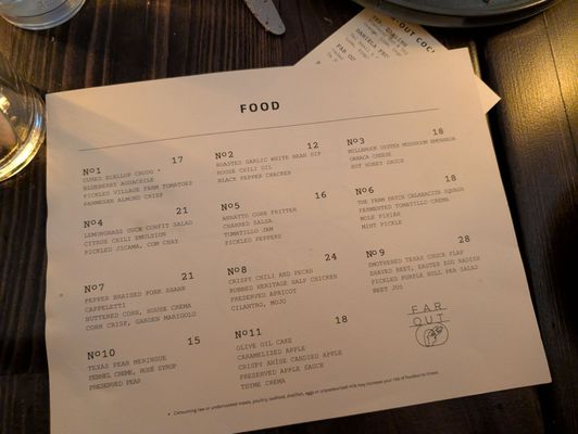 Menu photo 6 Far-Out Dallas, TX