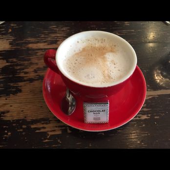Le Petit Cler - Cappuccino to finish off the wonderful meal. - Bistros Near Me - Paris, 75
