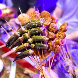 King Oyster Mushroom Skewers