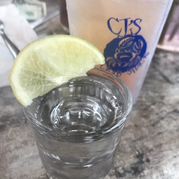CJ's Crab Shack - Birthday patron shot. - Seafood Near Me - Miami Beach, Florida CJ's Crab Shack - Birthday patron shot. - Seafood Near Me - Miami Beach, Florida