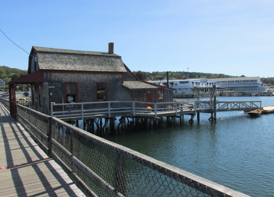 Boothbay Harbor Footbridge by null