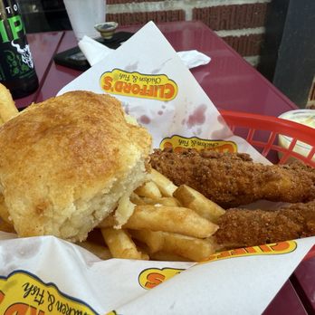 Clifford's Chicken and Fish - Fish Combo - Seafood Near Me - Mountain View, California