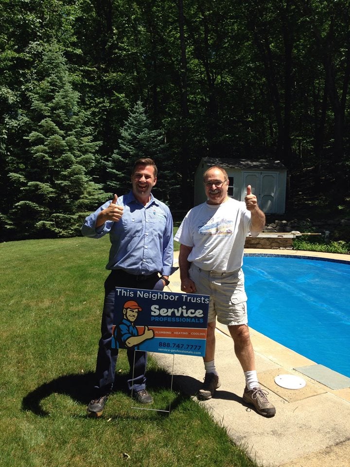 Slide of Service Professionals