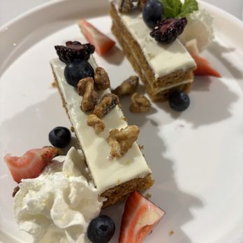 Warfield Distillery & Brewery - Carrot cake - perfect - not too sweet - New American Near Me - Ketchum, Idaho Warfield Distillery & Brewery - Carrot cake - perfect - not too sweet - New American Near Me - Ketchum, Idaho