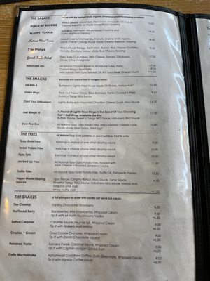 Menu photo 2 Tipsy Cow Burger Bar - Redmond Redmond, WA