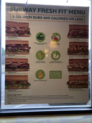 Menu photo 1 Subway Nashville, NC Menu photo 1 Subway Nashville, NC