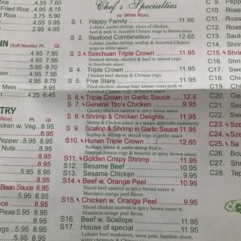 China King - the menu of a chinese restaurant - Chinese Near Me - Union, Missouri
