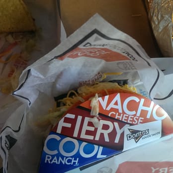 Taco Bell - Doritos locos tacos - Fast Food Near Me - Loomis, California