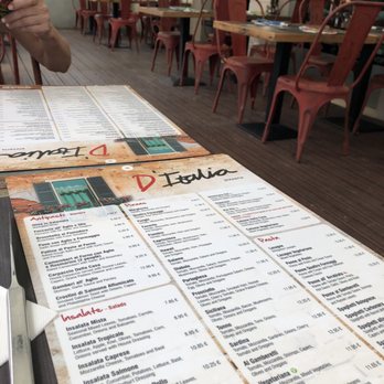 D'Italia - Menu - Italian Near Me - Sagres, 08