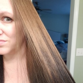 Salon 21 - Uneven & splotchy color. - Hair Salons Near Me - Raleigh, North Carolina