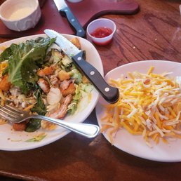 The last of my Aussie Cobb Salad with crispy chicken. The last of my Aussie Cobb Salad with crispy chicken.