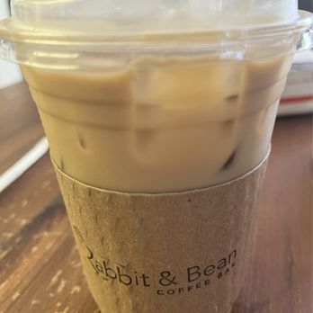 Rabbit & Bean Coffee Bar - Iced Big island latte - Coffee & Tea Near Me - La Habra, California Rabbit & Bean Coffee Bar - Iced Big island latte - Coffee & Tea Near Me - La Habra, California