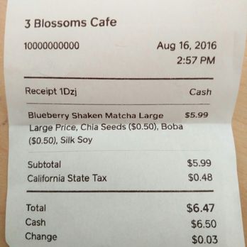 3 Blossoms Cafe - So worthy - Bubble Tea Near Me - Westminster, California