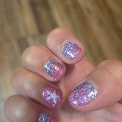 54th Nail Lounge - Beach look!