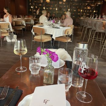 The Table - View of bar side with their Zinfandel rose and sauv blanc - Italian Near Me - Minnetrista, Minnesota The Table - View of bar side with their Zinfandel rose and sauv blanc - Italian Near Me - Minnetrista, Minnesota