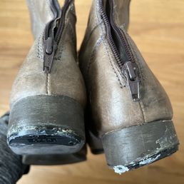 I took some boots in for a polish and replacement heels.