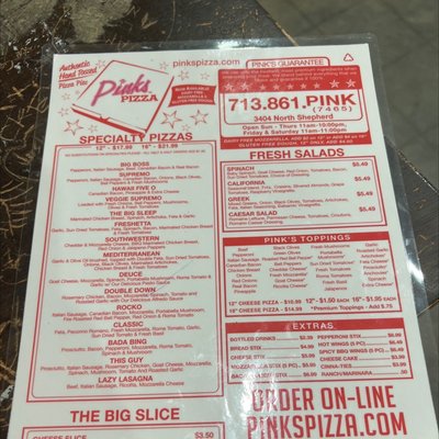 Pink's Pizza by null