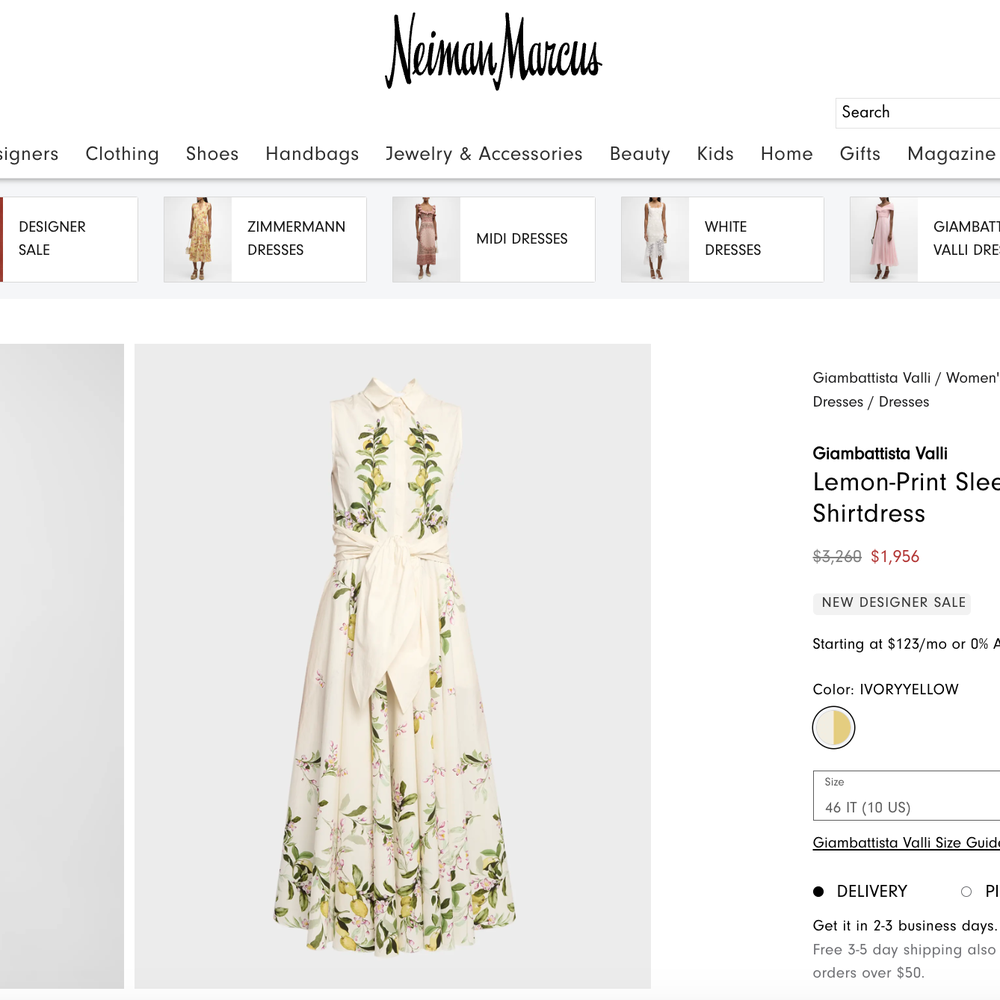 Soodee - Original lemon dress - Women's Clothing Near Me - Boston, Massachusetts