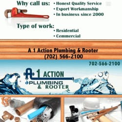 A-1 Action Plumbing and Rooter