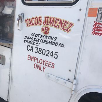 Tacos Jimenez - Don't miss the right taco truck! - Mexican Near Me - Castaic, California Tacos Jimenez - Don't miss the right taco truck! - Mexican Near Me - Castaic, California