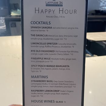 Latitude 34 - HH cocktails - New American Near Me - Camarillo, California Latitude 34 - HH cocktails - New American Near Me - Camarillo, California