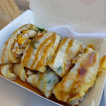 L'uxweet - Tuna and corn egg pancake - Bakeries Near Me - Tustin, California